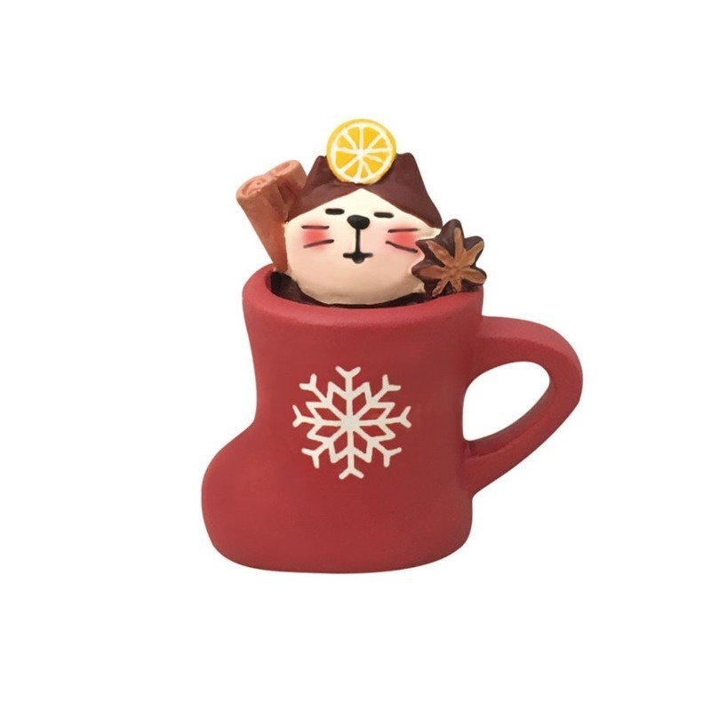 크리스마스 양말 고양이