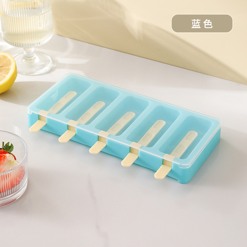 Molde de paleta de helado de grado alimenticio - Diseño lindo, para helado casero DIY, molde plano