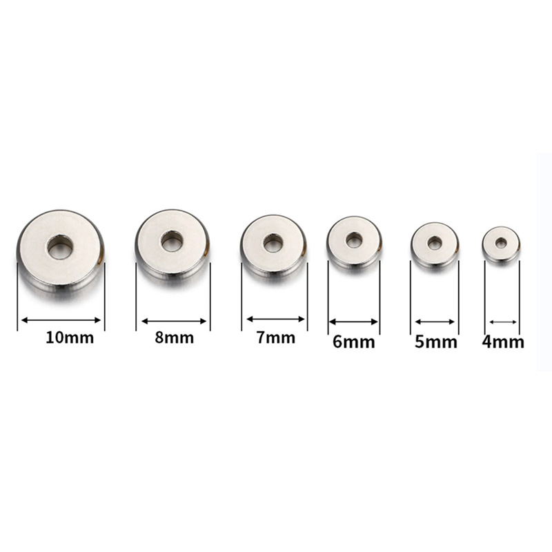 12g Weight Spacer Bars Jewelry Making Type Center-Drilled Drill Orientation 100 PCS/Package 304 Stainless Steel Solid Color Polished Spacer Bars