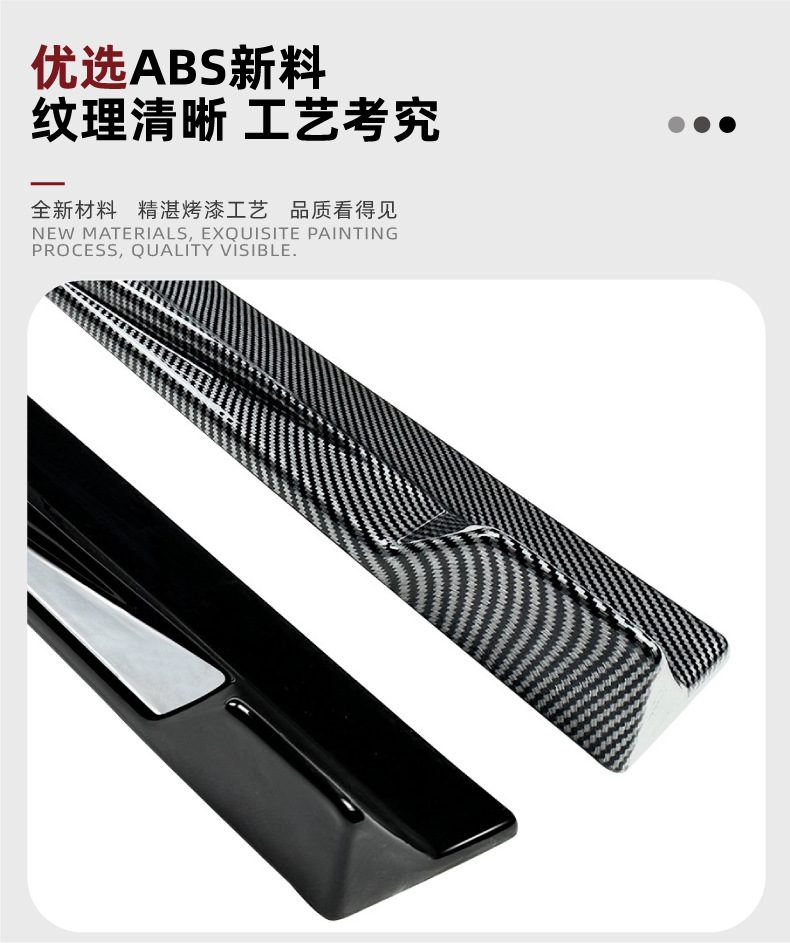 Side Skirts Body Kit for Mercedes-Benz A-Class W177 CLA C118 AMG 2018+