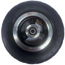 6寸快轮FO电动滑板车加宽后轮实心胎6寸充气轮胎铝轮毂6x2内外胎