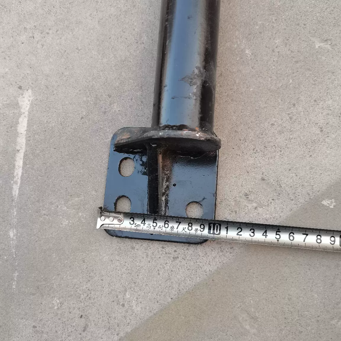 批汽车驾驶室翻转杠适用于欧曼ETX自卸车前翻转杠稳定杆及固定座