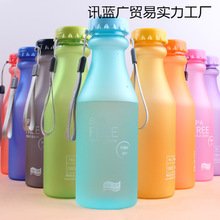 �ǹ�ɫˤ������ˮƿ ����ĥɰ�ܷ�ˮ�� ��y�\��ˮ��550ml