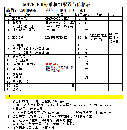 ��������������ù�ҵ��ˮ�豸 ����RO����͸����EDI��ˮ�豸����