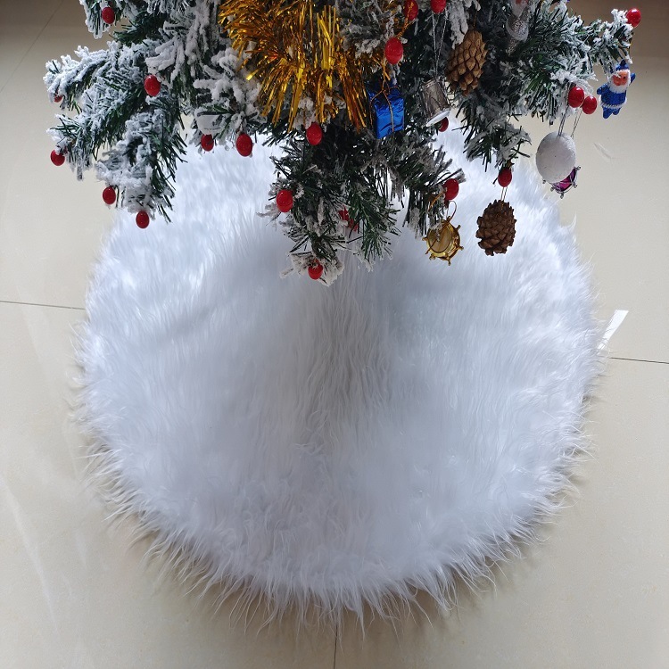 クリスマスツリースカート クリスマスデコレーションツリースカート ぬいぐるみ刺繍ビーズクリスマスツリースカート ホリデーパーティーツリースカート|undefined