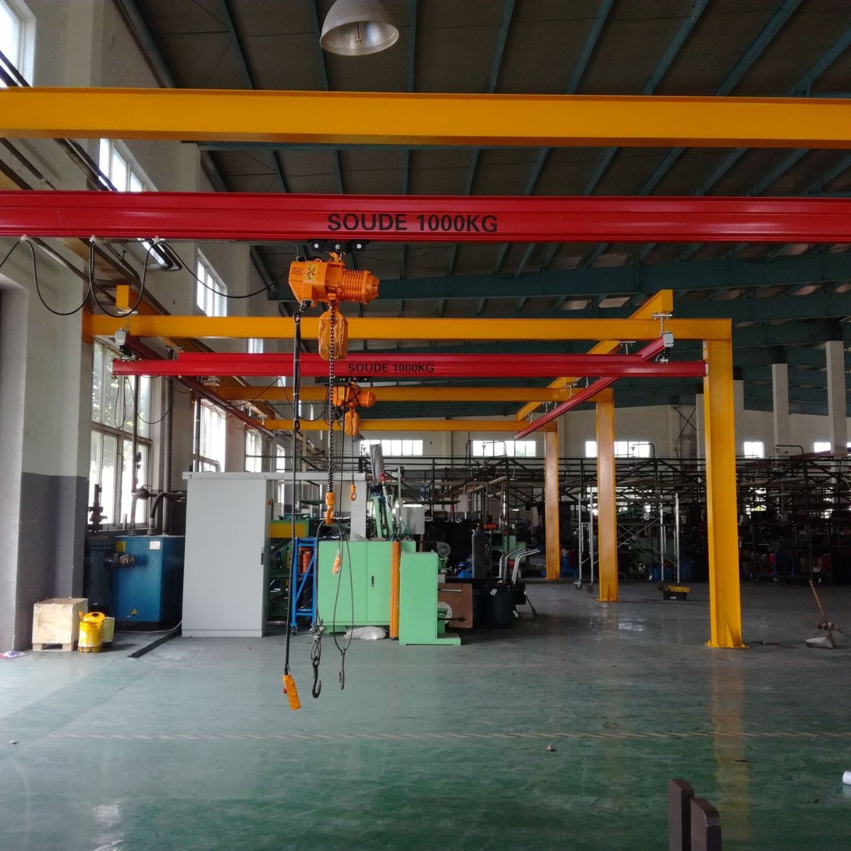 热销KBK柔性起重机自由组合KBK单轨悬挂KBK柔性起重机电动