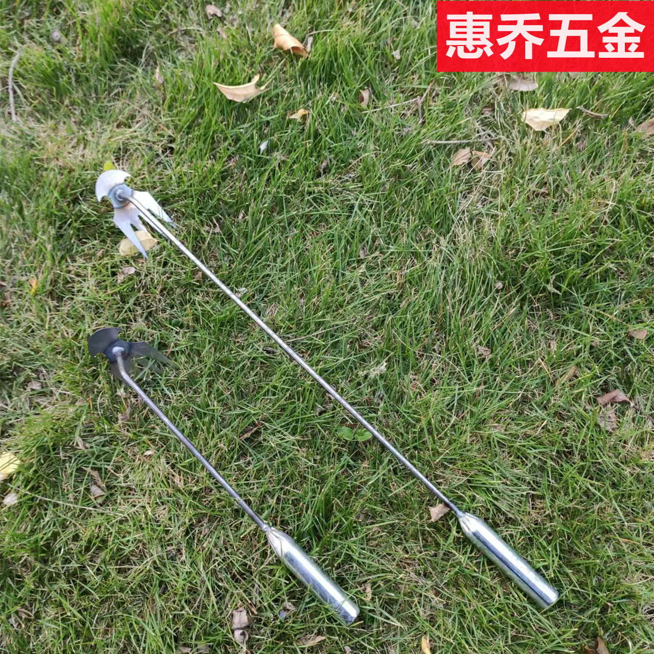跨境工厂除草神器 小锄头挖地种菜园艺工具 连根拔草锄草神器