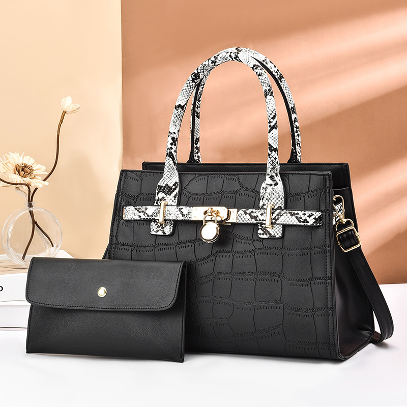 Bolsa de mano bolsas de piedra gran capacidad bolsas transfronterizas fabricantes bolsas de hombro bolsas al por mayor de comercio exterior