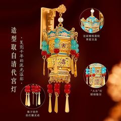ホットモデル北京紫禁城大吉宮ランタン冷蔵庫マグネットランタン発光旅行中国風記念ギフト友人へ