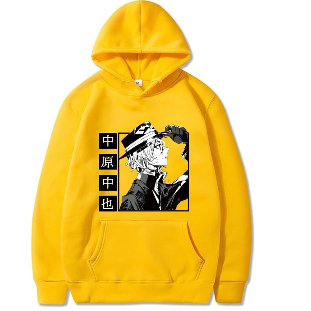 Anime Bungo Stray Dogs Nakahara Chuya Hoodies Pullovers Long