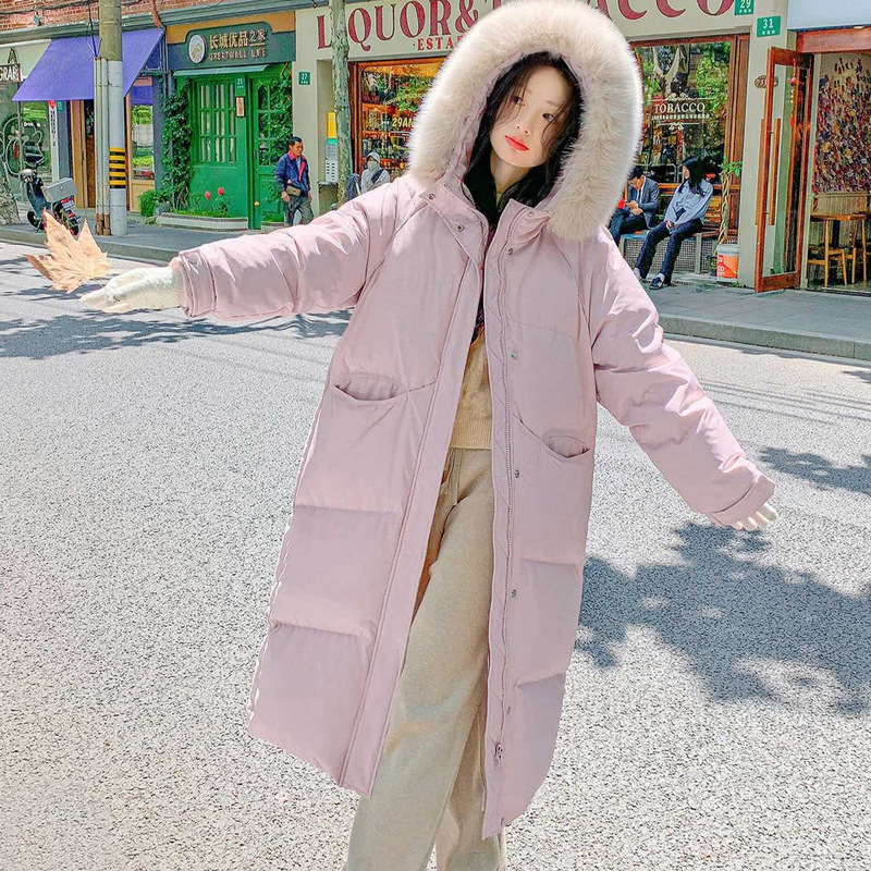 MM Mingmo same style down jacket for women, winter 2026 new model, mid-length, with fox fur collar, thickened, 90% white duck down coat MM Mingmo same style down jacket for women, winter 2026 new model, mid-length, with fox fur collar, thickened, 90% white duck down coat