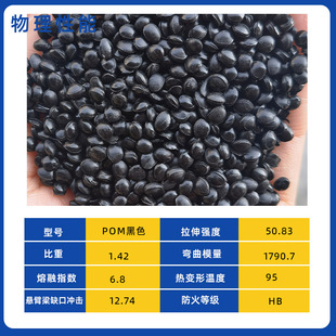 Black Pom New Material Pom Black Material High Rigidity High Strength Easy to Process