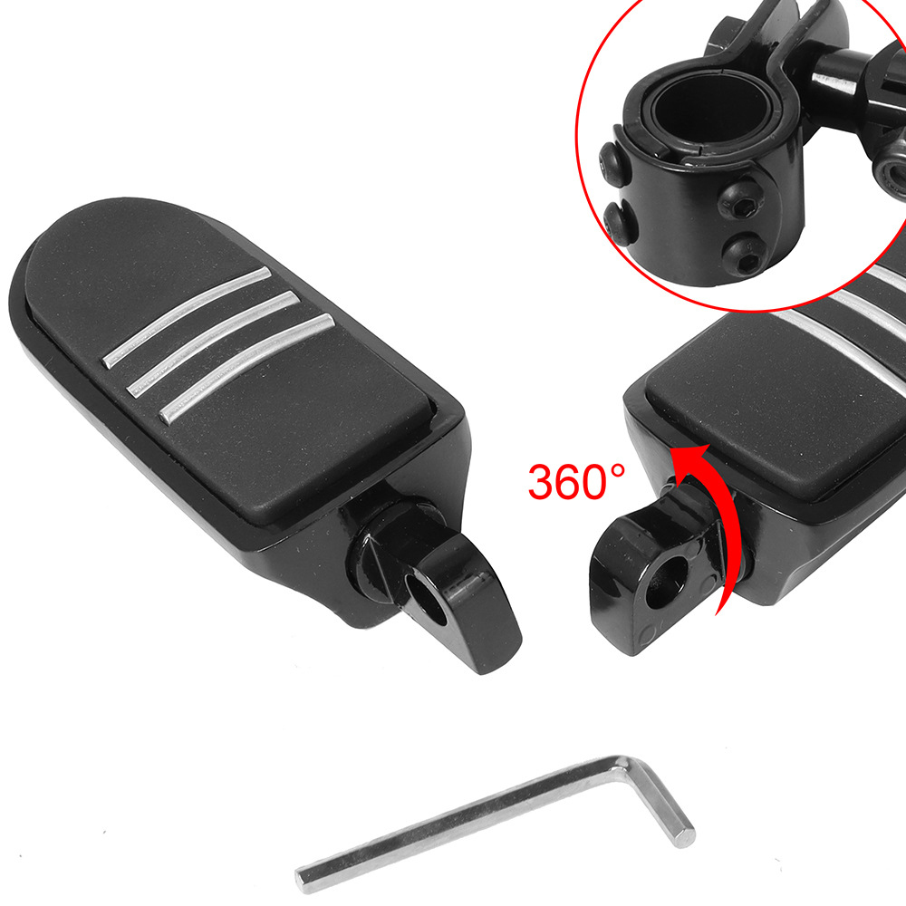 Motorcycle Accessories Footrest Bracket Plate Footrest Pedal Harley Footrest 883 Fat Boy Dyna Modified Footrest Pedal