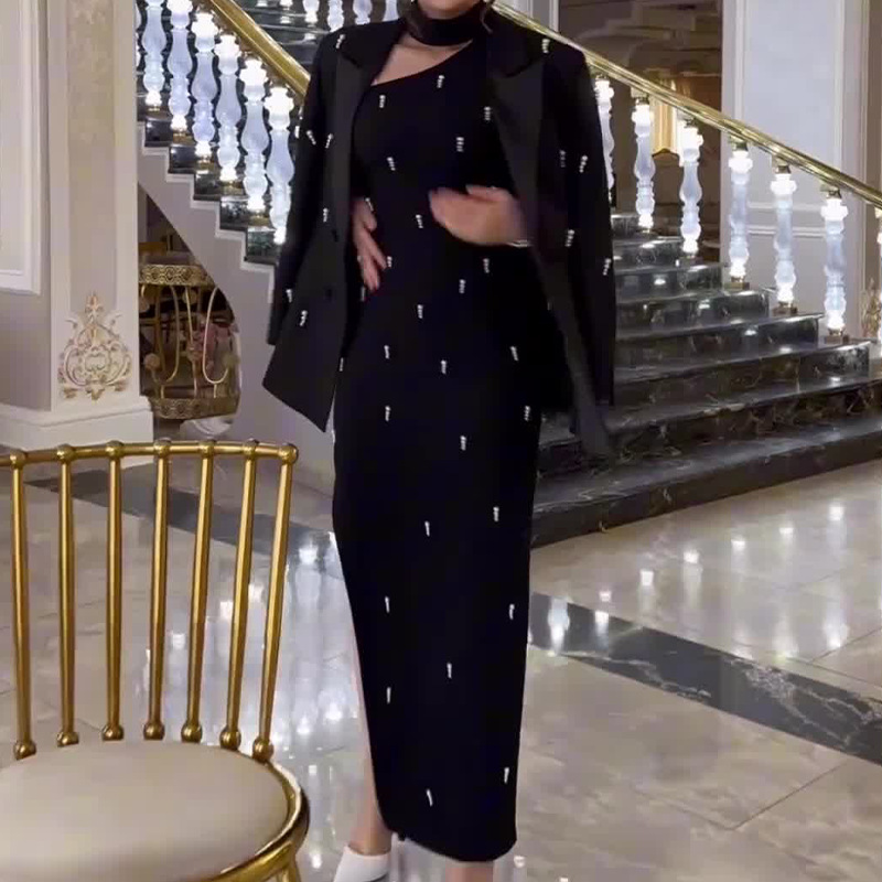 autumn fashionable elegant dress