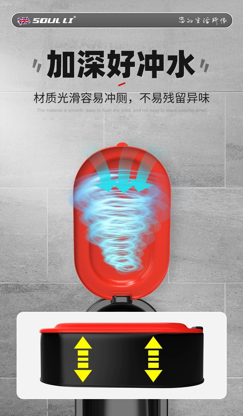 【 New User 0.01 Special Offer 】 Disposable plastic renovation toilet, temporary and simple construction site squat toilet undefined