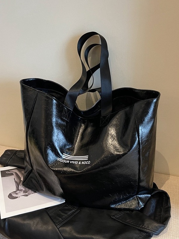 Súper suave bolsa grande de moda elegante color sólido aceite de cera de cuero bolsa de equipaje de corta distancia bolsa de yoga fitness bolsa de deporte