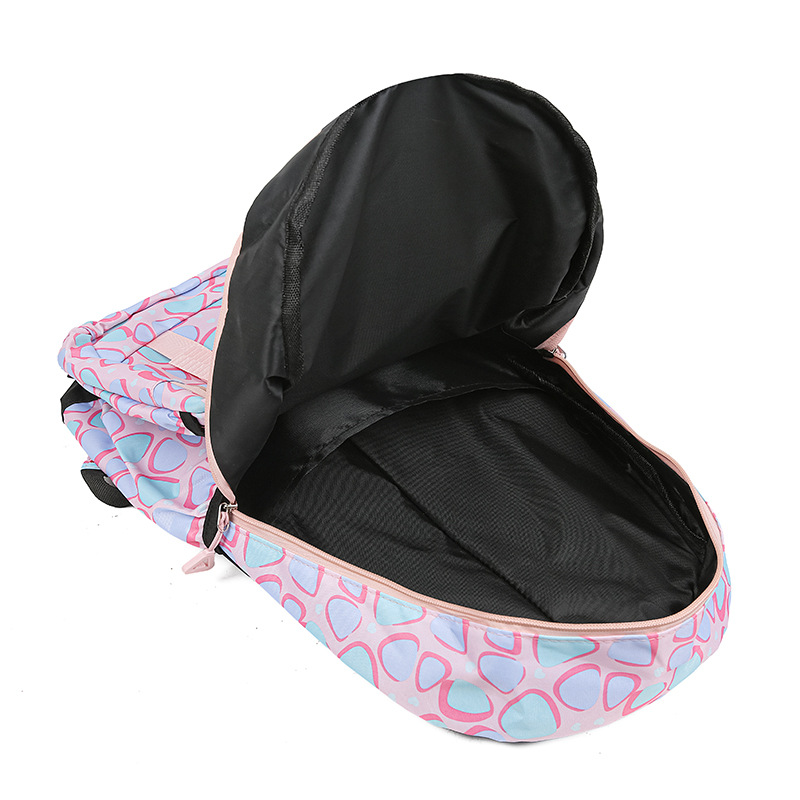 Fábrica al por mayor nueva mochila escolar de estudiantes de primaria y secundaria, mochila ligera de ocio de gran capacidad, mochila de viaje de bolsillo