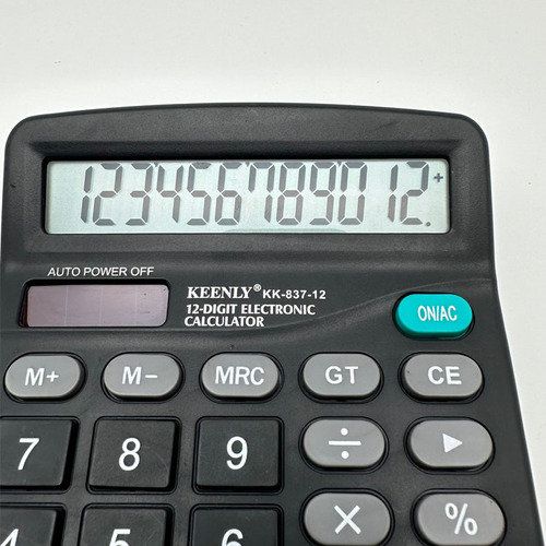 12-inch large screen display calculator financial office desktop computer, direct sale from manufacturer