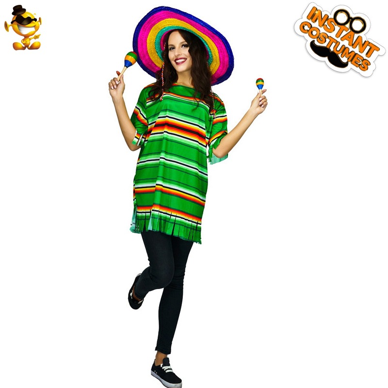 Halloween carnaval adulto estilo mexicano traje etapa traje fiesta étnica traje distribución al por mayor image 8