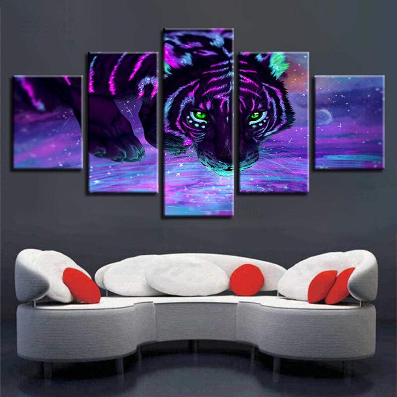 AliExpress Wish Hot Poster Abstract Purple Fluorescent Tiger Pictures Living Room Wall Art Home Decoration AliExpress Wish Hot Poster Abstract Purple Fluorescent Tiger Pictures Living Room Wall Art Home Decoration