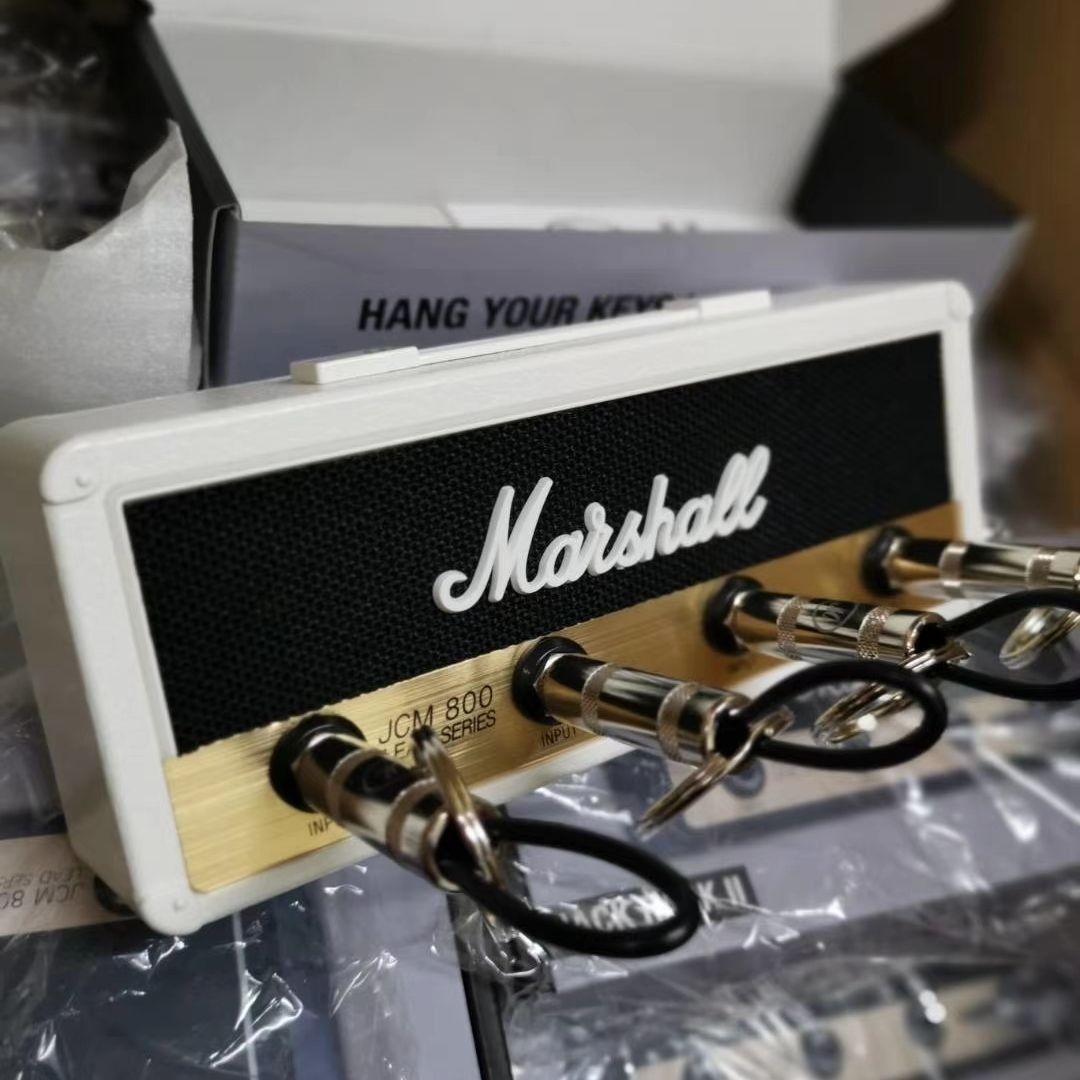 クロスボーダーギタースピーカーマーシャルキーホルダーギフトファンダキーベースクリエイティブ収納ケースmarshall