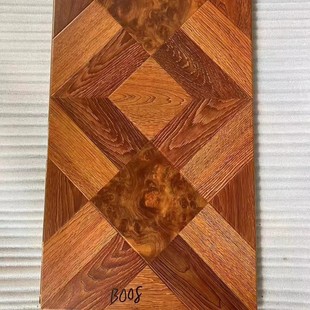 French Laminate Wood Floor Retro Art Parquet Home Homestay Clothing Store Wood Floor 12mm