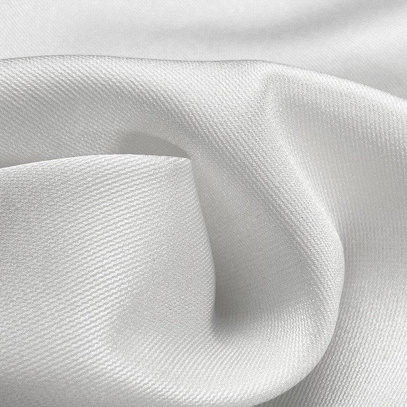 Tela de seda auténtica Fangda Silk de 19 momme y 140 cm de ancho con spandex para pantalones, seda pura, gasa de seda.