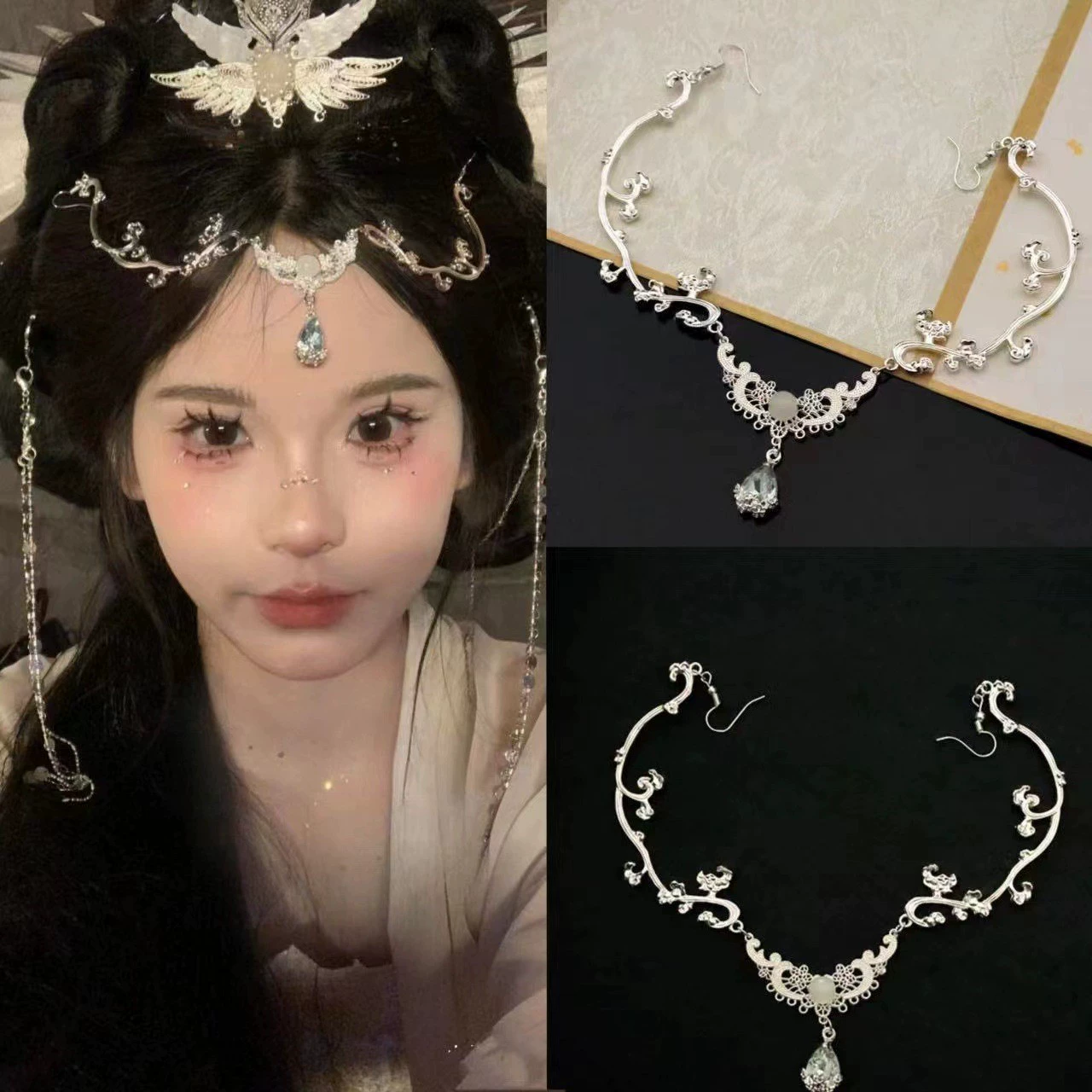 Новый супер сказочный древний стиль украшения для волос