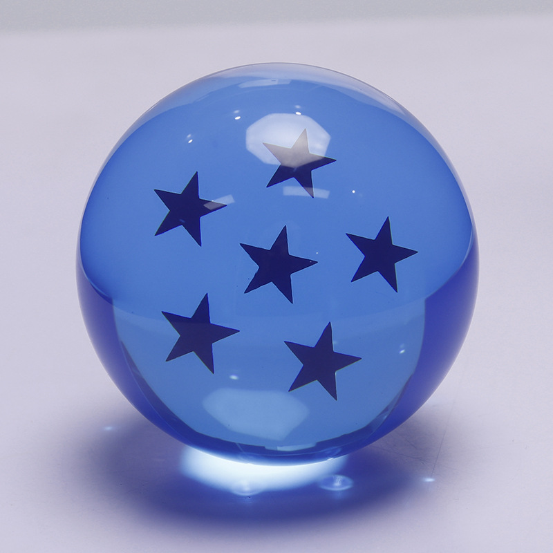Suministro disponible de figuras de resina de Dragon Ball, adornos de bolas de resina, figuras de juguete de Dragon Ball de siete estrellas, regalos creativos.