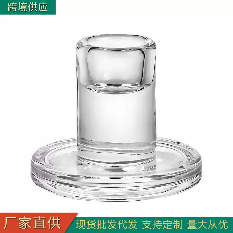 厂家直供玻璃烛台玻璃烛台器皿烛台玻璃烛台器皿烛台