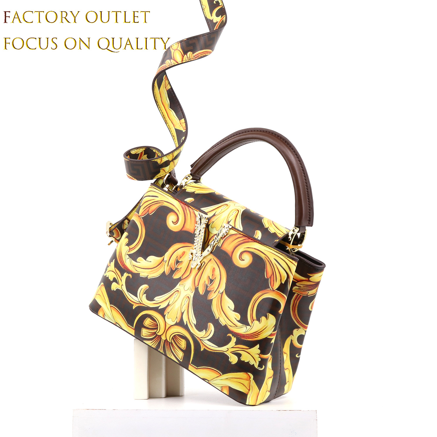 Women's bag portable crossbody printed bag high quality women's bag_voghion.com