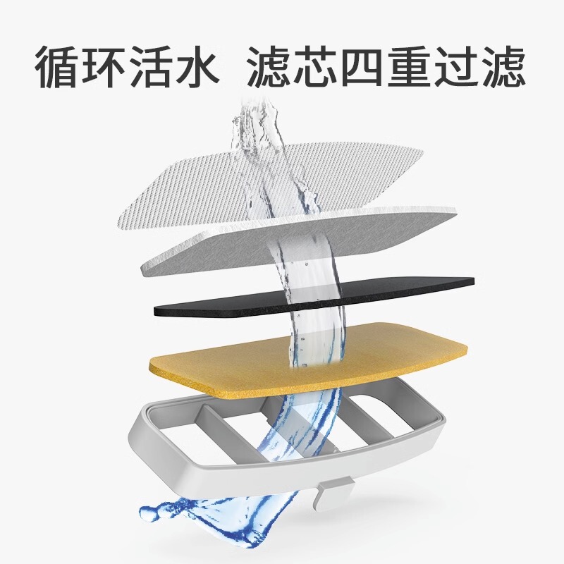 智能宠物饮水机滤芯套装替换装水泵过滤组件导水软管|undefined