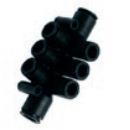 3306 06 04 LEGRIS多管路弯接头 33060604 DN6-DN4乐可利多管路弯