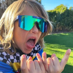 Pit viperライディングアウトドア子供紫外線防止サングラス男女子供通用サングラス