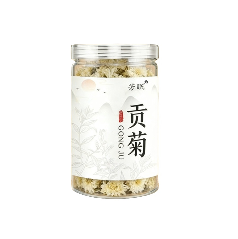 Gong Ju Huangshan Chrysanthemum Tea 30g Bottle Dried Gongju Flowers for Brewing with Goji specifications