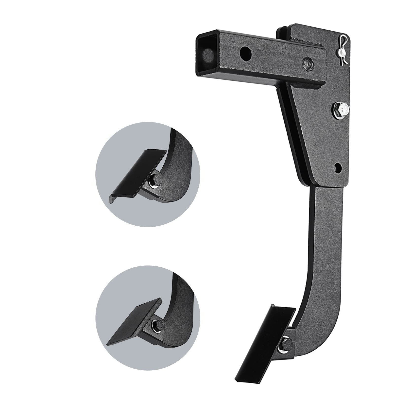 带 2 英寸接收器的 ATV/UTV 拖拉机用铰接式草坪安装开沟器