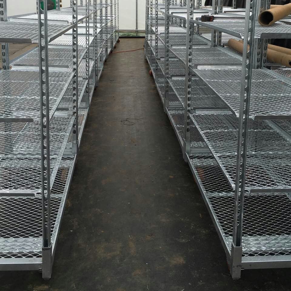 园艺工具车 荷兰花车 不生锈 拉板网 温室 商场 花店 展示车