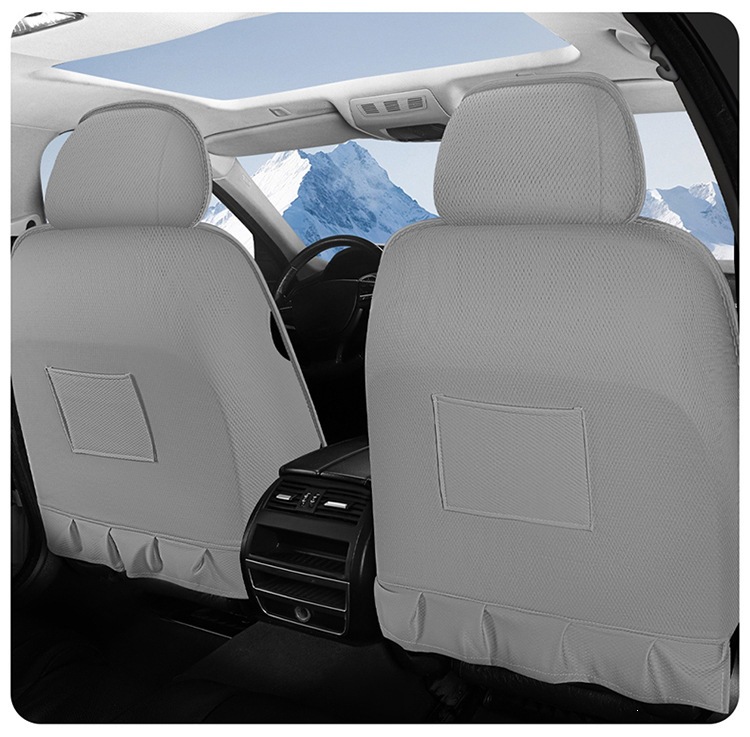 Car seat cushion, all-season breathable ice silk car cushion, universal five-seater car seat cushion and seat cover, direct from the manufacturer