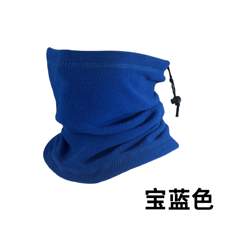 Babero cálido transfronterizo de otoño e invierno, ciclismo al aire libre, protección para el cuello a prueba de viento, máscara de esquí de lana polar a prueba de frío