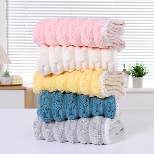 New Bamboo Velvet Towel Soft Absorbent Bath Towel Plus Absorbent Towel Coral Velvet Bath Towel Towel Wholesale Manufacturer