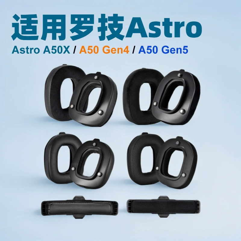 Suitable for Logitechastro A50X Gen4 Gen5 Fourth and Fifth Generation Earmuffs Buckle Magnet Earmuffs