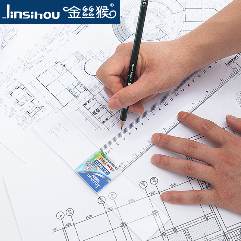 45CM60CM90CM estudiantes de ingeniería civil dibujo de dibujo de medición regla en forma de T al por mayor