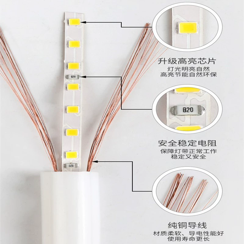 Master light LED luminous flexible waterproof neon light high bright billboard shape outdoor brightening light strip light factory