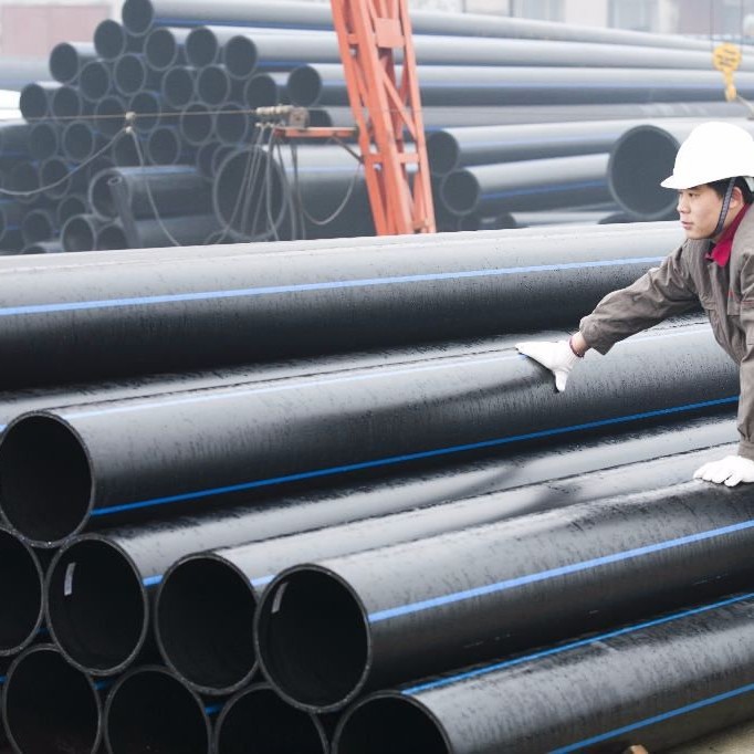 甘肃生产厂家直销PE非开挖顶管通信监控穿线管光缆电缆保护套管