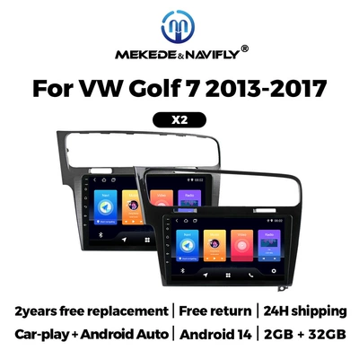 Applicable to Volkswagen Golf 7 2013-2017 Android car GPS navigation MP5 Bluetooth player Carplay