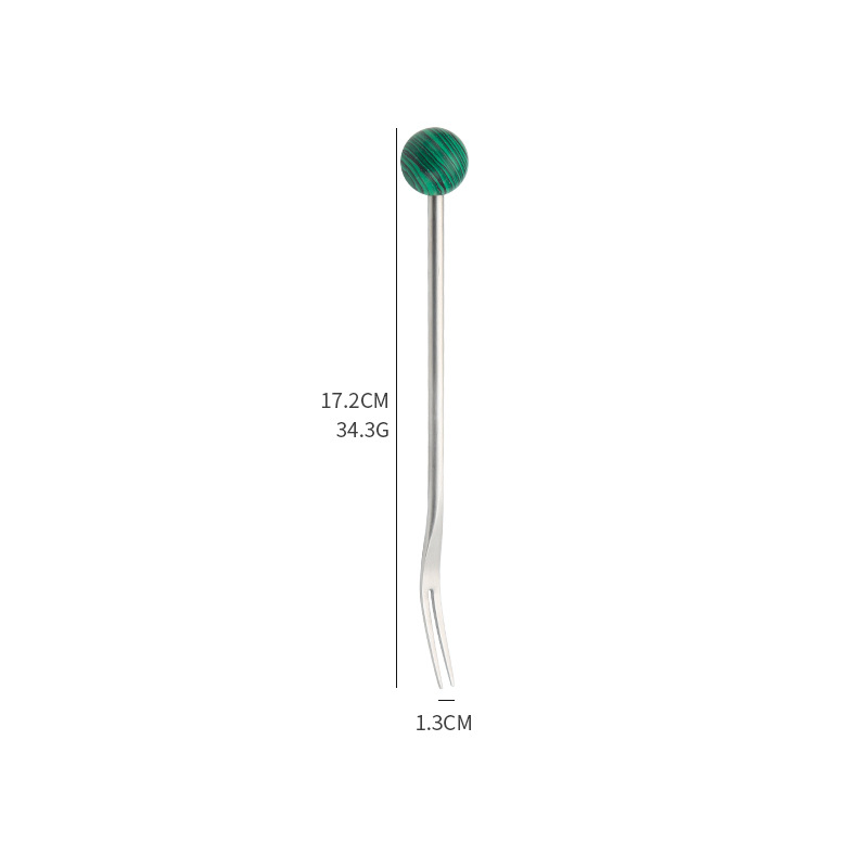 16cm 포크 말차볼