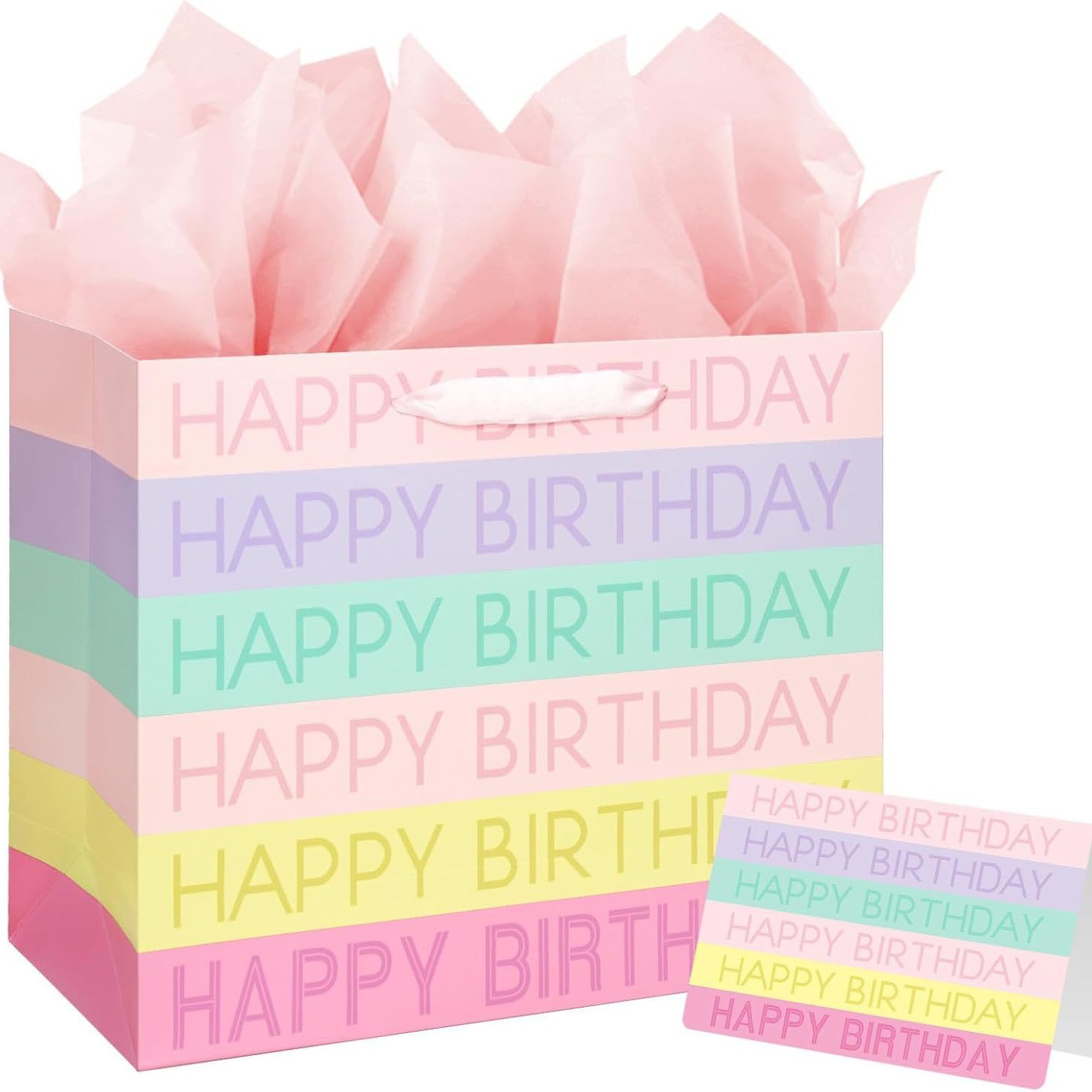 10가지 스타일 생일 축하합니다. 33 길이 x 12 너비 x 26 높이 CM; 휴대용 상자