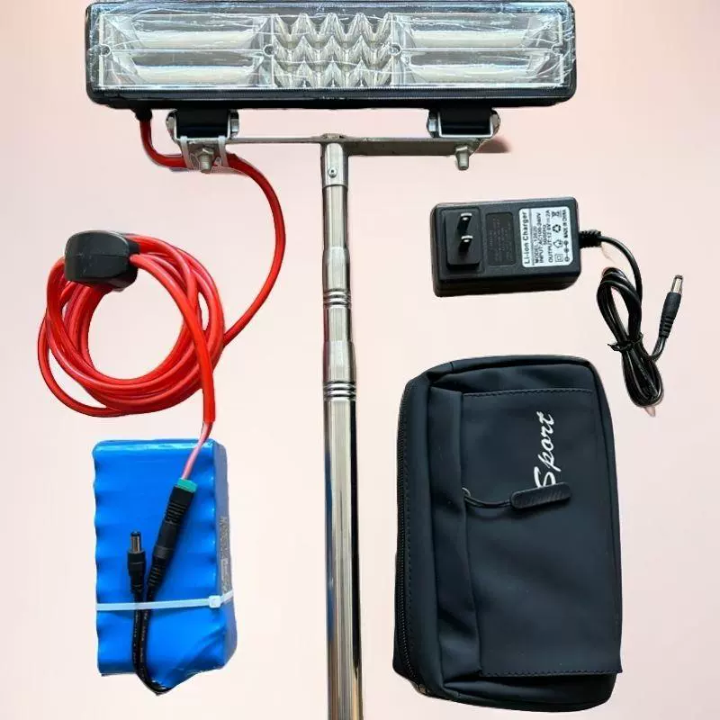 LED underwater travel rectangular lamp, high power, 2012v