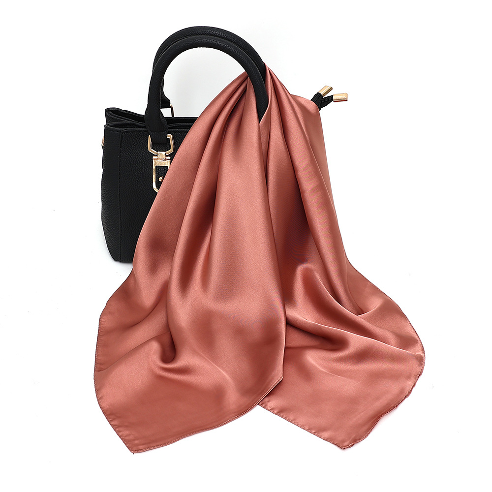 70g Weight Silk Scarf Classification Casual Occasion Polyester Material Printing Pattern Summer Season Women's Gender Printing Design Elegant, Basic Style Women's Elegant Basic Printing Polyester Printing Silk Scarf 无