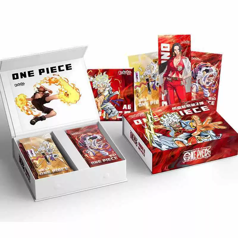 Карбаго One Piece Eighth Bomb New World Master Collection Card Blind Belly Boxed Boxed Wholesale Live Live Card